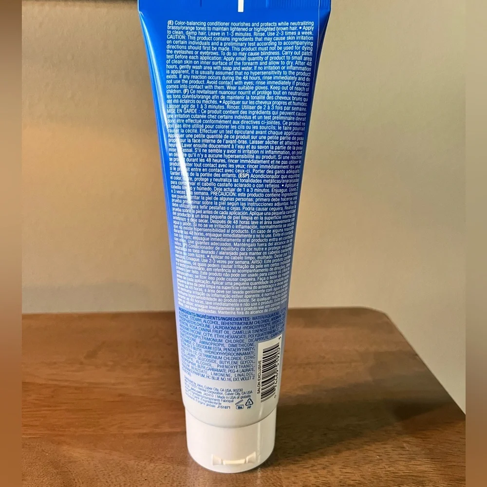 New Joico Color Balance Blue Conditioner-8.5 fl oz